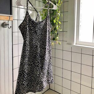 Outdoor Voices Exercise Dress - Snow Leopard